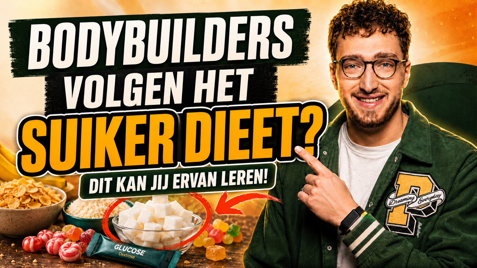 Bodybuilders volgen het suikerdieet: wat jij ervan leert